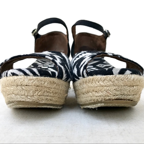 Toms jute wedge Espadrille Sandals - Picture 3 of 8